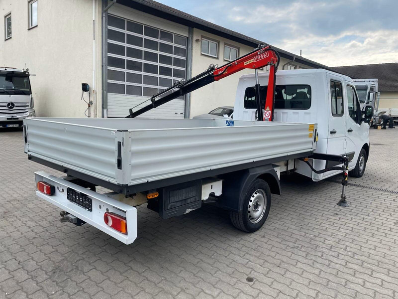 Renault Master Doka - Flatbed truck + crane - 플랫베드 밴, 콤비 밴 : 사진 3 Renault Master Doka - Flatbed truck + crane - 플랫베드 밴, 콤비 밴 : 사진 3