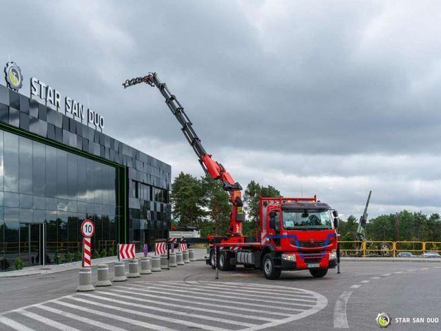Renault PREMIUM 410 6x4 Palfinger PK 50002EH Crane Winc - 드롭사이드/ 플랫베드 트럭, 크레인 트럭 : 사진 4 Renault PREMIUM 410 6x4 Palfinger PK 50002EH Crane Winc - 드롭사이드/ 플랫베드 트럭, 크레인 트럭 : 사진 4