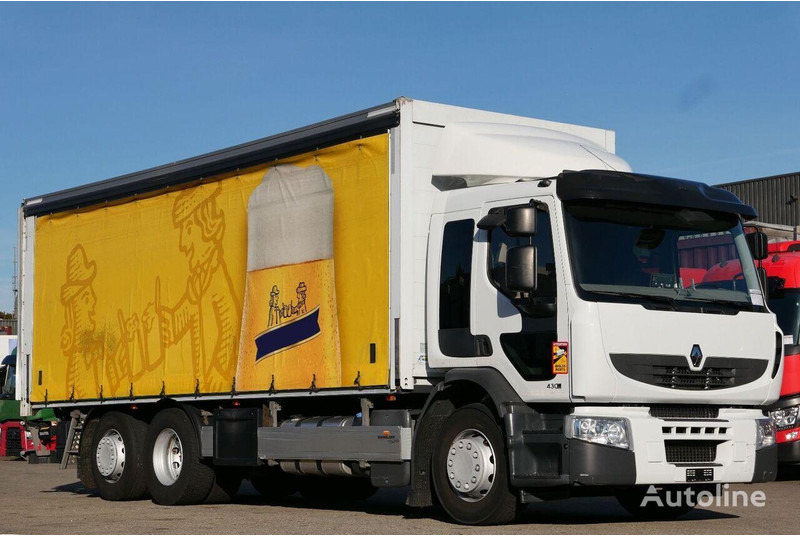 Renault Premium 430 DXi - 커튼사이더 트럭 : 사진 1 Renault Premium 430 DXi - 커튼사이더 트럭 : 사진 1