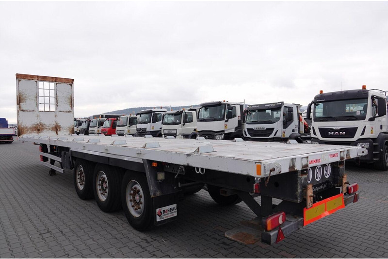 Samro NACZEPA PLATFORMA / MOCNA PODŁOGA / OSIE SAF - 드롭사이드/ 플랫베드 세미 트레일러 : 사진 4 Samro NACZEPA PLATFORMA / MOCNA PODŁOGA / OSIE SAF - 드롭사이드/ 플랫베드 세미 트레일러 : 사진 4