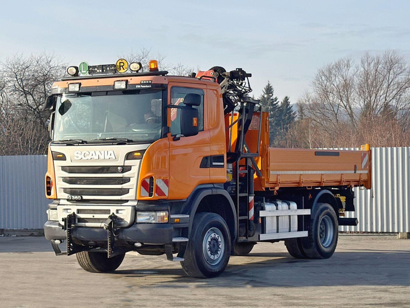 Scania G 360 - 덤프트럭, 크레인 트럭 : 사진 4 Scania G 360 - 덤프트럭, 크레인 트럭 : 사진 4