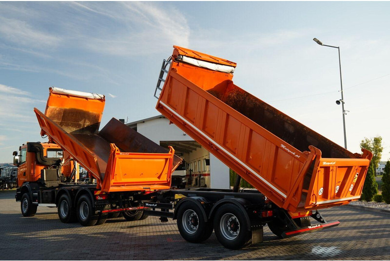 Scania G 440 / 6x6 / ZESTAW / WYWROTKA TRZY-STRONNA / 2X HYDROBURTA /PR - 트랙터 유닛 : 사진 4 Scania G 440 / 6x6 / ZESTAW / WYWROTKA TRZY-STRONNA / 2X HYDROBURTA /PR - 트랙터 유닛 : 사진 4
