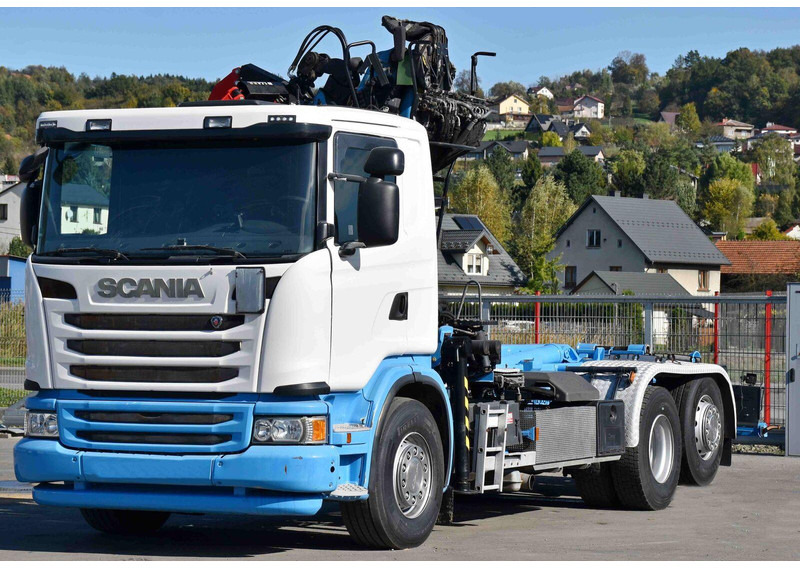 Scania G 440 - 후크 리프트 트럭, 크레인 트럭 : 사진 4 Scania G 440 - 후크 리프트 트럭, 크레인 트럭 : 사진 4