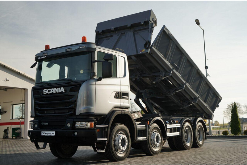 Scania G 450 - 덤프트럭 : 사진 1 Scania G 450 - 덤프트럭 : 사진 1