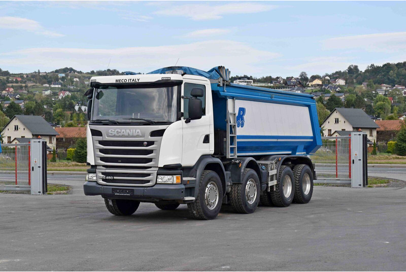 Scania G 450 - 덤프트럭 : 사진 1 Scania G 450 - 덤프트럭 : 사진 1
