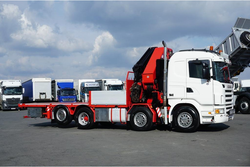 Scania G 480 / 8 X 2 / SKRZYNIOWY + HDS / HMF THOR - O K6 + JIB FJ 2000 - 드롭사이드/ 플랫베드 트럭, 크레인 트럭 : 사진 5 Scania G 480 / 8 X 2 / SKRZYNIOWY + HDS / HMF THOR - O K6 + JIB FJ 2000 - 드롭사이드/ 플랫베드 트럭, 크레인 트럭 : 사진 5