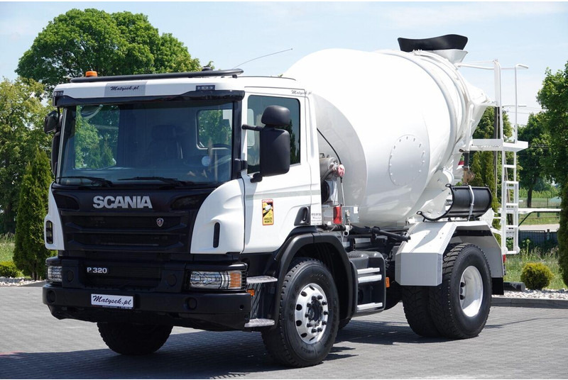 Scania P 320 / BETONOMIESZARKA / GRUSZKA /5 m3 / ALUFELGI / EURO 6 - 콘크리트 믹서 트럭 : 사진 1 Scania P 320 / BETONOMIESZARKA / GRUSZKA /5 m3 / ALUFELGI / EURO 6 - 콘크리트 믹서 트럭 : 사진 1