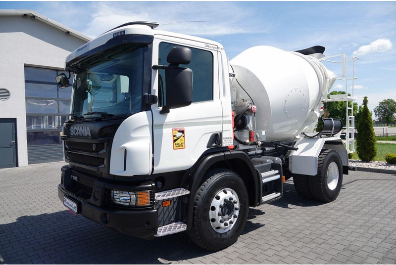 Scania P 320 / BETONOMIESZARKA / GRUSZKA /5 m3 / ALUFELGI / EURO 6 - 콘크리트 믹서 트럭 : 사진 3 Scania P 320 / BETONOMIESZARKA / GRUSZKA /5 m3 / ALUFELGI / EURO 6 - 콘크리트 믹서 트럭 : 사진 3