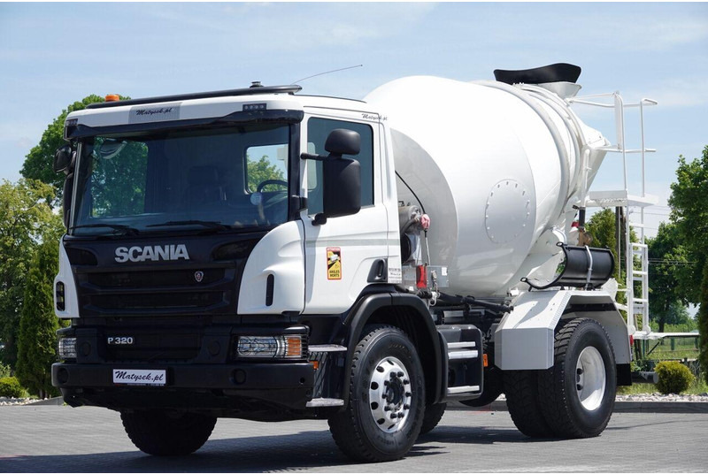 Scania P 320 / BETONOMIESZARKA / GRUSZKA /5 m3 / ALUFELGI / EURO 6 - 콘크리트 믹서 트럭 : 사진 2 Scania P 320 / BETONOMIESZARKA / GRUSZKA /5 m3 / ALUFELGI / EURO 6 - 콘크리트 믹서 트럭 : 사진 2