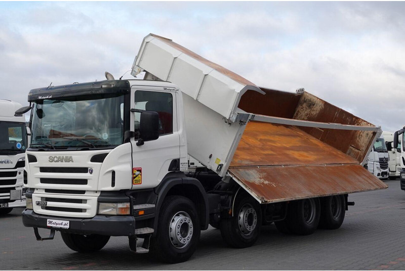 Scania P 380 / 8x4 / WYWROTKA / HYDROBURTA / BORDMATIC / SPROWADZONA / - 덤프트럭 : 사진 5 Scania P 380 / 8x4 / WYWROTKA / HYDROBURTA / BORDMATIC / SPROWADZONA / - 덤프트럭 : 사진 5