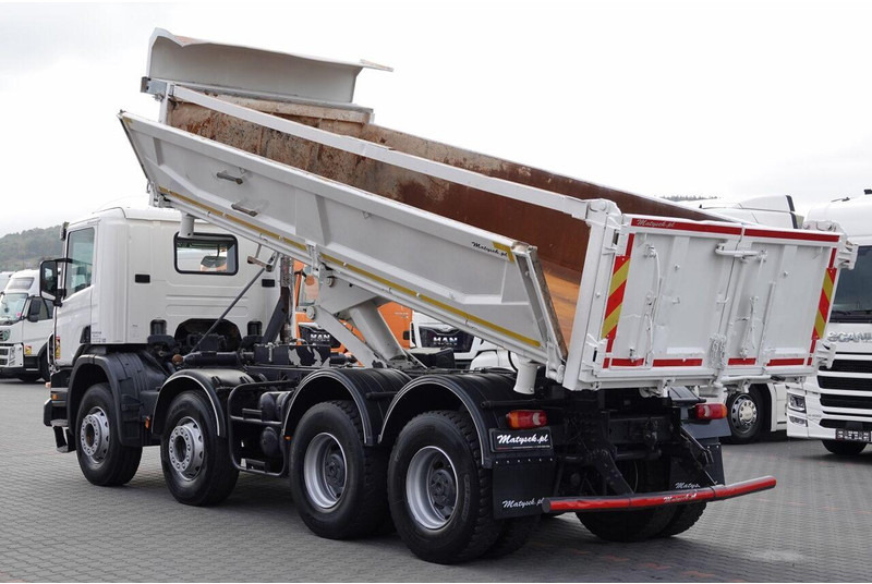 Scania P 380 / 8x4 / WYWROTKA / HYDROBURTA / BORDMATIC / SPROWADZONA / - 덤프트럭 : 사진 2 Scania P 380 / 8x4 / WYWROTKA / HYDROBURTA / BORDMATIC / SPROWADZONA / - 덤프트럭 : 사진 2