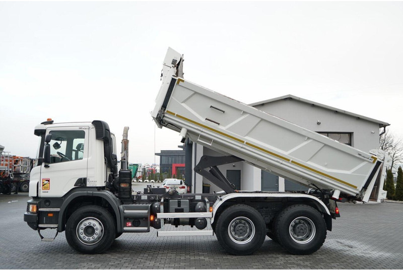 Scania P 410 / 6x4 / WYWROTKA DWU-STRONNA / HYDROBURTA / BOARDMATIC / - 덤프트럭 : 사진 3 Scania P 410 / 6x4 / WYWROTKA DWU-STRONNA / HYDROBURTA / BOARDMATIC / - 덤프트럭 : 사진 3