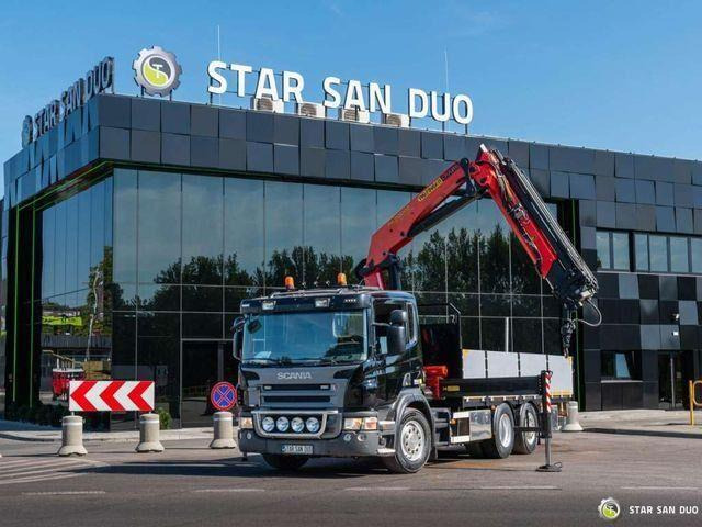 Scania P270 6x2 PALFINGER PK 20002 HDS Crane Rotator - 드롭사이드/ 플랫베드 트럭, 크레인 트럭 : 사진 2 Scania P270 6x2 PALFINGER PK 20002 HDS Crane Rotator - 드롭사이드/ 플랫베드 트럭, 크레인 트럭 : 사진 2