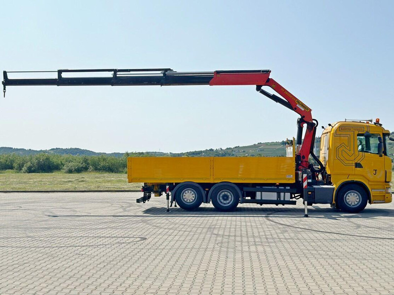 Scania R 500 * PK 26002 EH + FUNK * TOPZUSTAND - 드롭사이드/ 플랫베드 트럭, 크레인 트럭 : 사진 5 Scania R 500 * PK 26002 EH + FUNK * TOPZUSTAND - 드롭사이드/ 플랫베드 트럭, 크레인 트럭 : 사진 5