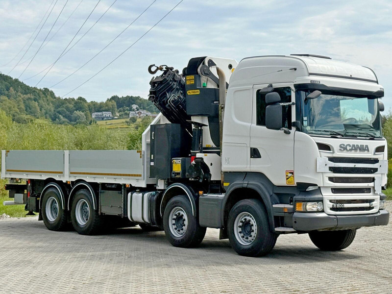 Scania R 500 * PK 88002 - EH G + FUNK * 8x4 *TOPZUSTAND - 드롭사이드/ 플랫베드 트럭, 크레인 트럭 : 사진 3 Scania R 500 * PK 88002 - EH G + FUNK * 8x4 *TOPZUSTAND - 드롭사이드/ 플랫베드 트럭, 크레인 트럭 : 사진 3