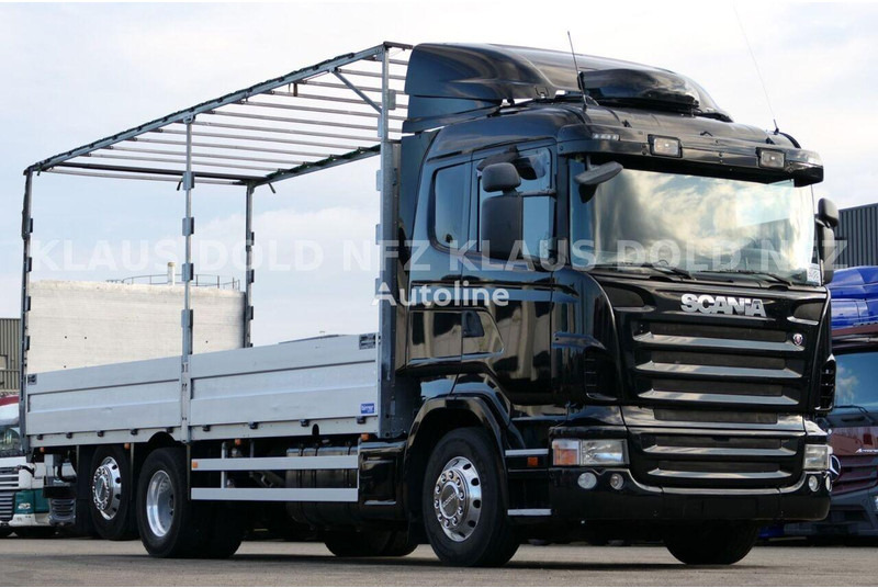 Scania R 580 6x2 Flatbed + Tail lift - 드롭사이드/ 플랫베드 트럭 : 사진 2 Scania R 580 6x2 Flatbed + Tail lift - 드롭사이드/ 플랫베드 트럭 : 사진 2