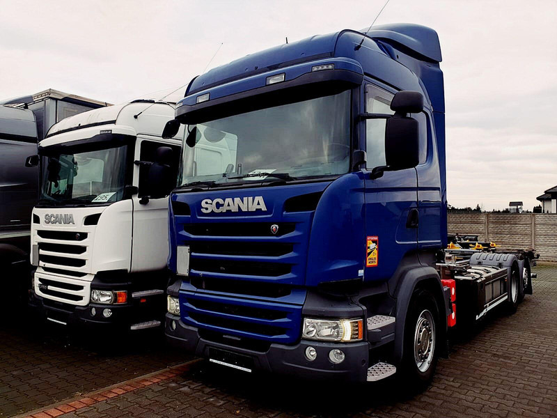 Scania R450 EURO 6 SWAP CHASSIS BDF 1.HAND - 캡 새시 트럭 : 사진 1 Scania R450 EURO 6 SWAP CHASSIS BDF 1.HAND - 캡 새시 트럭 : 사진 1