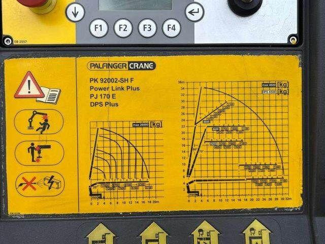 트랙터 유닛 Scania R560 8x2 PALFINGER PK 92002 SH Fly Jib Winch 5t : 사진 17
