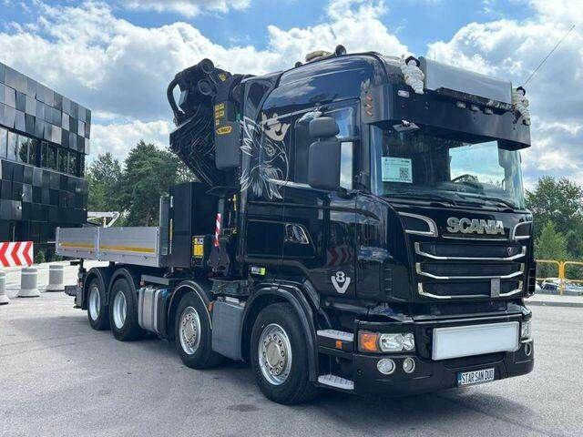 Scania R560 8x2 PALFINGER PK 92002 SH Fly Jib Winch 5t - 드롭사이드/ 플랫베드 트럭, 크레인 트럭 : 사진 3 Scania R560 8x2 PALFINGER PK 92002 SH Fly Jib Winch 5t - 드롭사이드/ 플랫베드 트럭, 크레인 트럭 : 사진 3