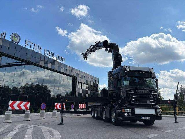 트랙터 유닛 Scania R560 8x2 PALFINGER PK 92002 SH Fly Jib Winch 5t : 사진 9