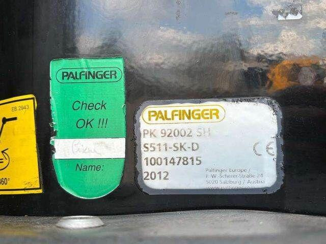 트랙터 유닛 Scania R560 8x2 PALFINGER PK 92002 SH Fly Jib Winch 5t : 사진 19