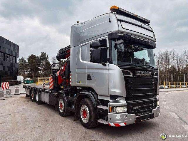 Scania R730 8x2 Fassi F990 Fly Jib 30m Crane Euro 6 - 드롭사이드/ 플랫베드 트럭, 크레인 트럭 : 사진 3 Scania R730 8x2 Fassi F990 Fly Jib 30m Crane Euro 6 - 드롭사이드/ 플랫베드 트럭, 크레인 트럭 : 사진 3