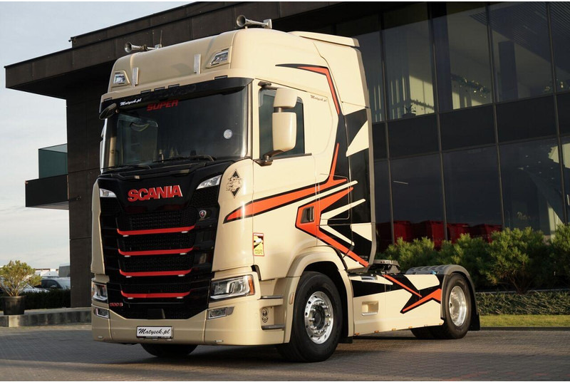 Scania S 500 / RETARDER / I-APRK COOL / FULL AIRMATIC / ALUFELGI / SKÓ - 트랙터 유닛 : 사진 5 Scania S 500 / RETARDER / I-APRK COOL / FULL AIRMATIC / ALUFELGI / SKÓ - 트랙터 유닛 : 사진 5