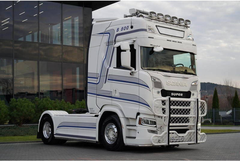 Scania S 500 / RETARDER /I-PARK COOL / FULL AIRMATIC / ALUFELGI / SKÓ - 트랙터 유닛 : 사진 1 Scania S 500 / RETARDER /I-PARK COOL / FULL AIRMATIC / ALUFELGI / SKÓ - 트랙터 유닛 : 사진 1