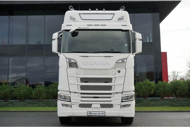Scania S 500 / RETARDER / I-PARK COOL / FULL AIRMATIC / SKÓRY / - 트랙터 유닛 : 사진 3 Scania S 500 / RETARDER / I-PARK COOL / FULL AIRMATIC / SKÓRY / - 트랙터 유닛 : 사진 3