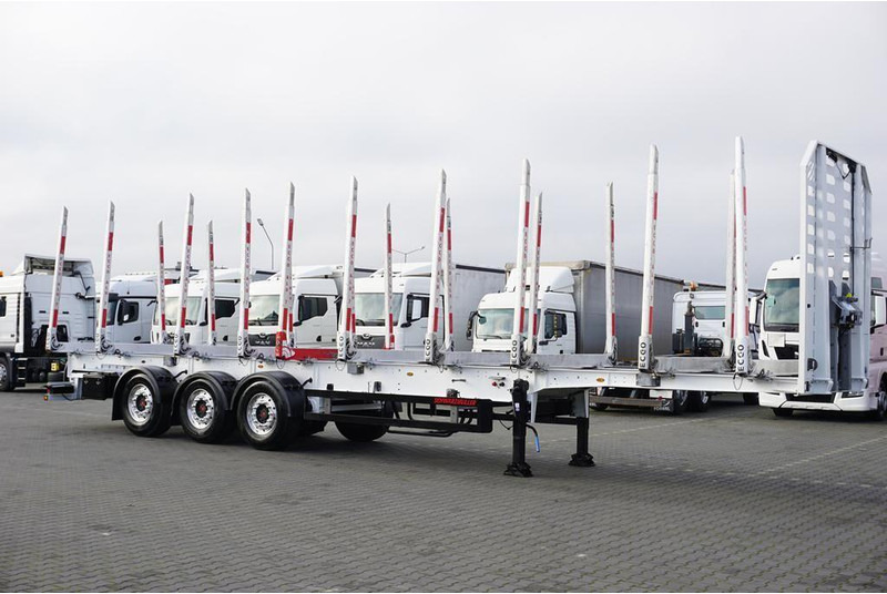 Schwarzmüller / KŁONICOWA / DO DREWNA WAGA 5 700 KG / OŚ PODNOSZONA - 목재 트레일러 : 사진 4 Schwarzmüller / KŁONICOWA / DO DREWNA WAGA 5 700 KG / OŚ PODNOSZONA - 목재 트레일러 : 사진 4