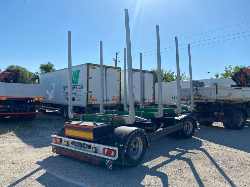 Schwarzmüller Log transporter trailer - 목재 트레일러 : 사진 4 Schwarzmüller Log transporter trailer - 목재 트레일러 : 사진 4