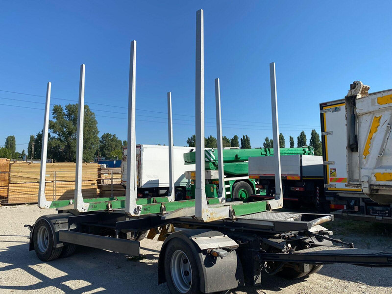 Schwarzmüller Log transporter trailer - 목재 트레일러 : 사진 1 Schwarzmüller Log transporter trailer - 목재 트레일러 : 사진 1