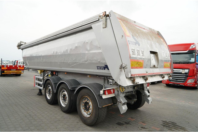 Stas WYWROTKA / 26m3 / ALUMINIOWA / OŚ PONOSZONA / SKRĘTNA / OSIE SA - 덤프 세미 트레일러 : 사진 5 Stas WYWROTKA / 26m3 / ALUMINIOWA / OŚ PONOSZONA / SKRĘTNA / OSIE SA - 덤프 세미 트레일러 : 사진 5