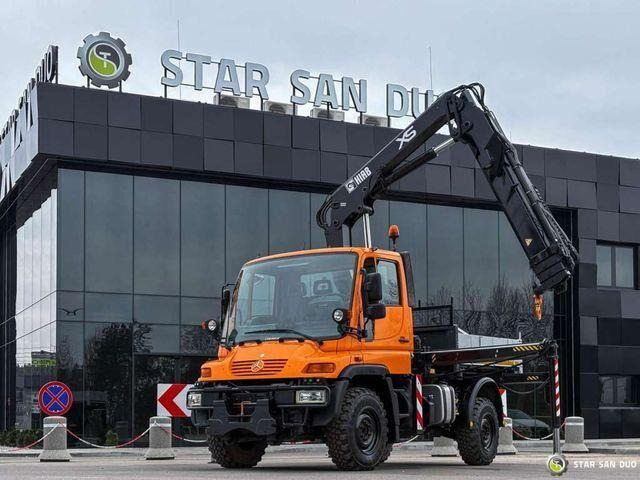 Unimog Mercedes-Benz UNIMOG U300 4x4 HIAB 122 D-3 CRANE - 정원 경운기 : 사진 1 Unimog Mercedes-Benz UNIMOG U300 4x4 HIAB 122 D-3 CRANE - 정원 경운기 : 사진 1