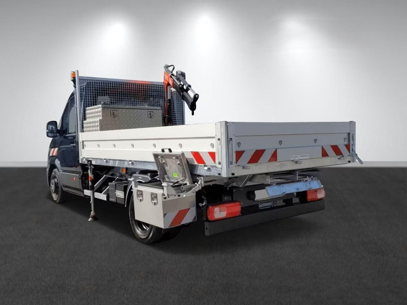Volkswagen Crafter 50 - Flatbed truck + crane - 드롭사이드/ 플랫베드 트럭, 크레인 트럭 : 사진 3 Volkswagen Crafter 50 - Flatbed truck + crane - 드롭사이드/ 플랫베드 트럭, 크레인 트럭 : 사진 3