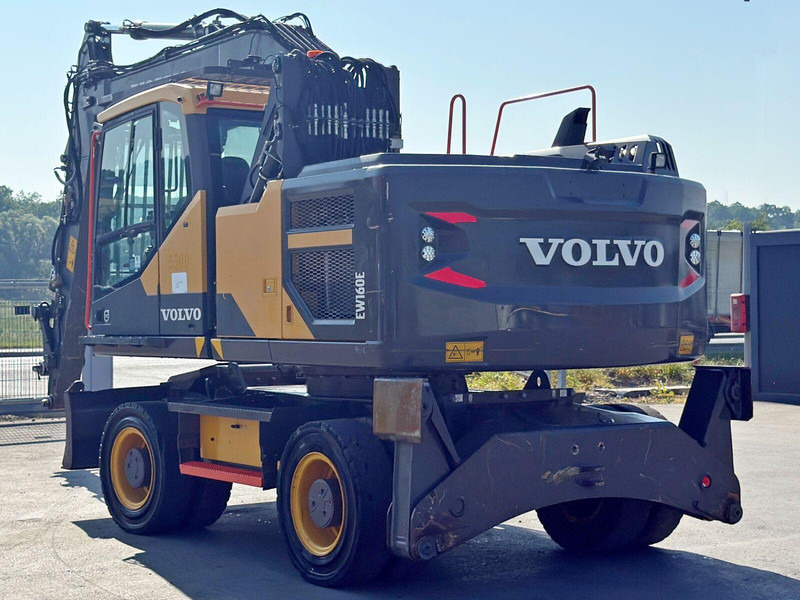 휠 굴삭기 Volvo EW 160 E* Umschlagbagger * TOPZUSTAND : 사진 8