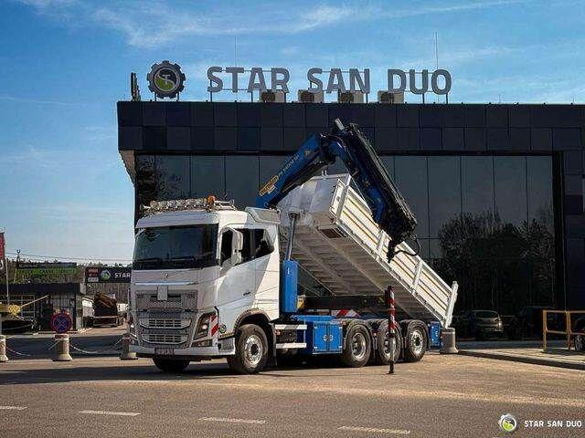 Volvo FH 16.550 8x4 Palfinger PK 34002-SH Crane Kippe - 덤프트럭, 크레인 트럭 : 사진 4 Volvo FH 16.550 8x4 Palfinger PK 34002-SH Crane Kippe - 덤프트럭, 크레인 트럭 : 사진 4