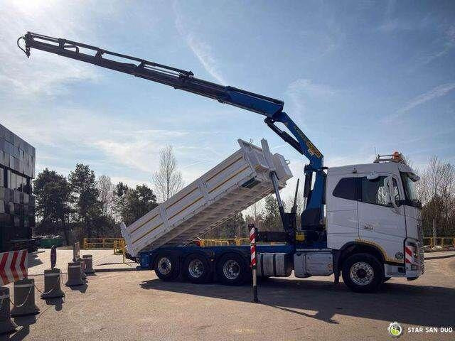 Volvo FH 16.550 8x4 Palfinger PK 34002-SH Crane Kippe - 덤프트럭, 크레인 트럭 : 사진 2 Volvo FH 16.550 8x4 Palfinger PK 34002-SH Crane Kippe - 덤프트럭, 크레인 트럭 : 사진 2