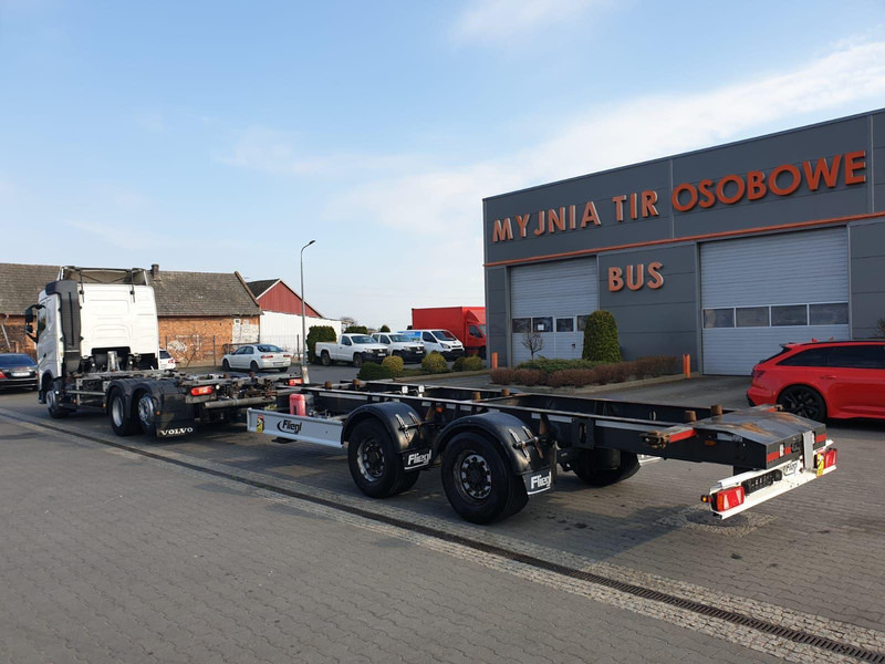 Volvo FH 460 EURO 6 BDF SWAP CHASSIS + TRAILER FLIEGL TWP180 - 캡 새시 트럭 : 사진 5 Volvo FH 460 EURO 6 BDF SWAP CHASSIS + TRAILER FLIEGL TWP180 - 캡 새시 트럭 : 사진 5