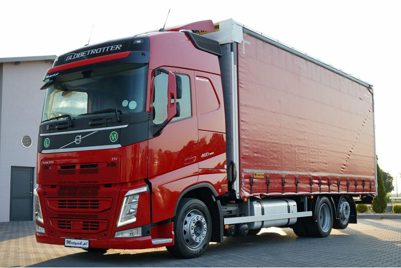 Volvo FH 460 / FIRANKA / 6x2 / PODNOSZONY DACH / I-PARK COOL / OŚ PODN - 커튼사이더 트럭 : 사진 2 Volvo FH 460 / FIRANKA / 6x2 / PODNOSZONY DACH / I-PARK COOL / OŚ PODN - 커튼사이더 트럭 : 사진 2