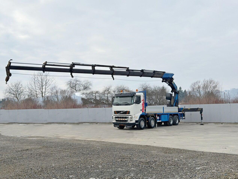 Volvo FH 460 * PK 56002 + FUNK * 8x4 - 드롭사이드/ 플랫베드 트럭, 크레인 트럭 : 사진 2 Volvo FH 460 * PK 56002 + FUNK * 8x4 - 드롭사이드/ 플랫베드 트럭, 크레인 트럭 : 사진 2