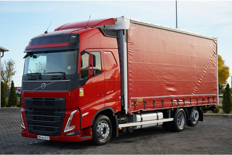 Volvo FH 460 / SOLÓWKA / I-SAVE / I-PARK COOL / OŚ PODNOSZONA SKRĘTNA - 커튼사이더 트럭 : 사진 4 Volvo FH 460 / SOLÓWKA / I-SAVE / I-PARK COOL / OŚ PODNOSZONA SKRĘTNA - 커튼사이더 트럭 : 사진 4