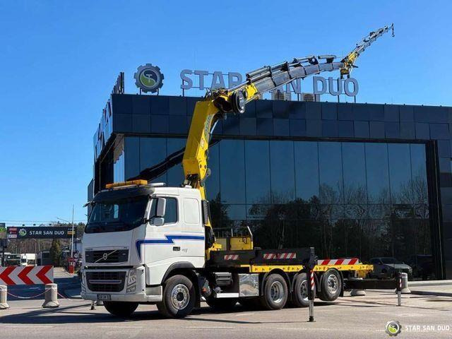 Volvo FH 520 8x4 HMF ODIN K6 EURO 5 FLY JIB Crane - 드롭사이드/ 플랫베드 트럭, 크레인 트럭 : 사진 1 Volvo FH 520 8x4 HMF ODIN K6 EURO 5 FLY JIB Crane - 드롭사이드/ 플랫베드 트럭, 크레인 트럭 : 사진 1
