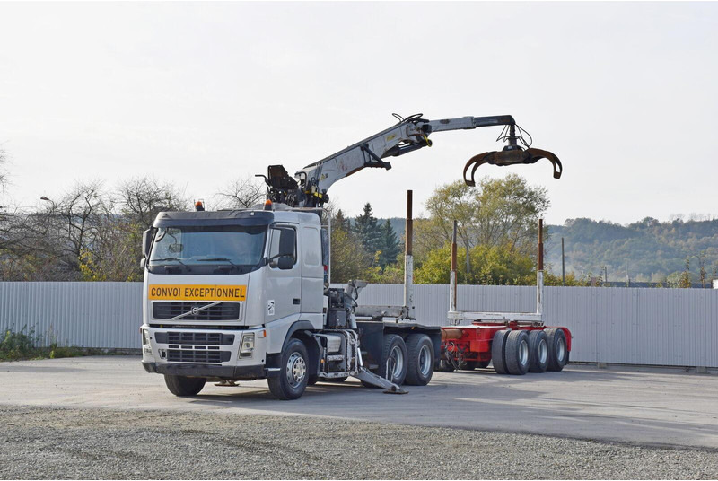 Volvo FH 520 * EPSILON E260L83 * Anhänger /6x4 - 목재 트럭, 크레인 트럭 : 사진 2 Volvo FH 520 * EPSILON E260L83 * Anhänger /6x4 - 목재 트럭, 크레인 트럭 : 사진 2