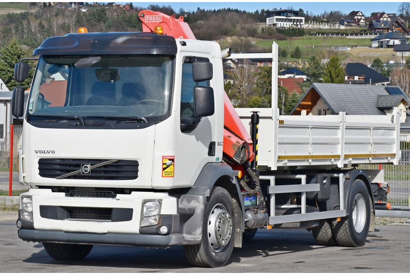 Volvo FL 290 KIPPER 4,90m * FASSI F95A.22 + FUNK * TOP - 덤프트럭, 크레인 트럭 : 사진 4 Volvo FL 290 KIPPER 4,90m * FASSI F95A.22 + FUNK * TOP - 덤프트럭, 크레인 트럭 : 사진 4