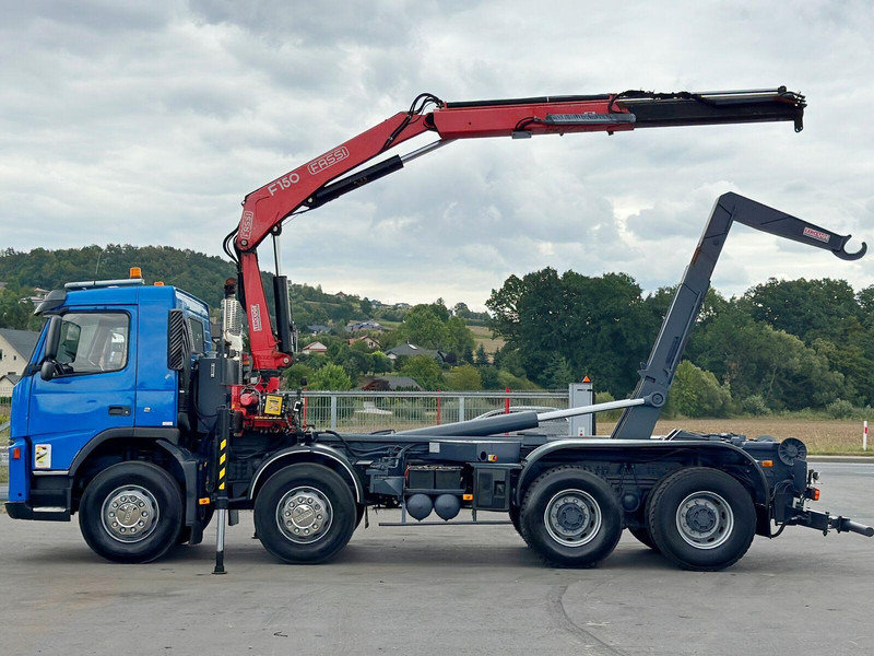 Volvo FM 12.420 * FASSI F150A.21 * 8x4 * TOP - 후크 리프트 트럭, 크레인 트럭 : 사진 5 Volvo FM 12.420 * FASSI F150A.21 * 8x4 * TOP - 후크 리프트 트럭, 크레인 트럭 : 사진 5