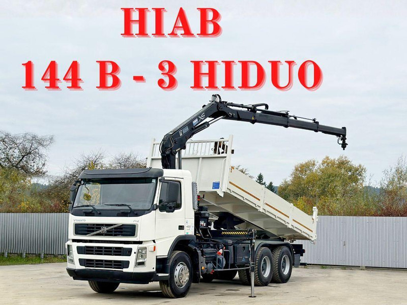 Volvo FM 400 Kipper 6,20m * HIAB 144 B-3 HIDUO* 6x4 - 덤프트럭, 크레인 트럭 : 사진 1 Volvo FM 400 Kipper 6,20m * HIAB 144 B-3 HIDUO* 6x4 - 덤프트럭, 크레인 트럭 : 사진 1