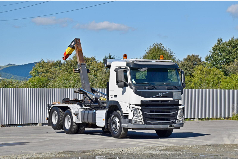 Volvo FM 410 * Abrollkipper * TOPZUSTAND / 6x4 - 후크 리프트 트럭 : 사진 1 Volvo FM 410 * Abrollkipper * TOPZUSTAND / 6x4 - 후크 리프트 트럭 : 사진 1