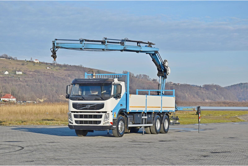 Volvo FM 410 - 드롭사이드/ 플랫베드 트럭, 크레인 트럭 : 사진 2 Volvo FM 410 - 드롭사이드/ 플랫베드 트럭, 크레인 트럭 : 사진 2