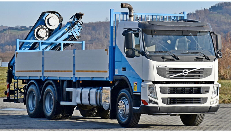 Volvo FM 410 - 드롭사이드/ 플랫베드 트럭, 크레인 트럭 : 사진 3 Volvo FM 410 - 드롭사이드/ 플랫베드 트럭, 크레인 트럭 : 사진 3